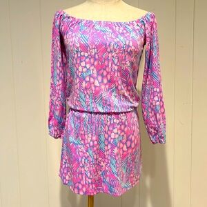 Lilly Pulitzer Off-the-Shoulder Romper - VGUC